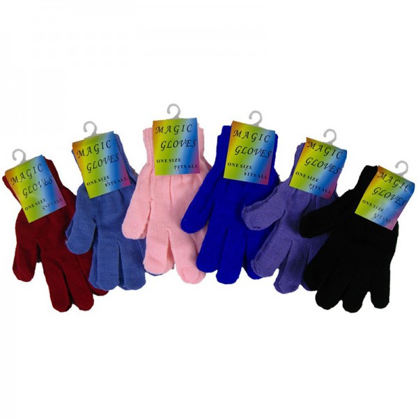 Γάντια μονόχρωμα σε έξι χρώματα